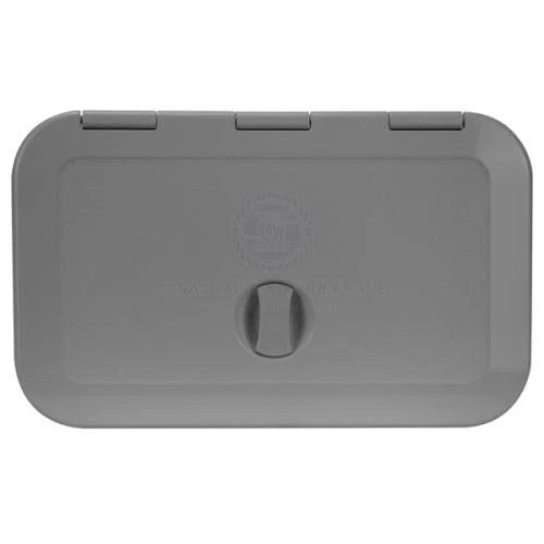 Access Hatch Caravan Boat Locker Grey 300mm x 182mm CANSB Made in Italy