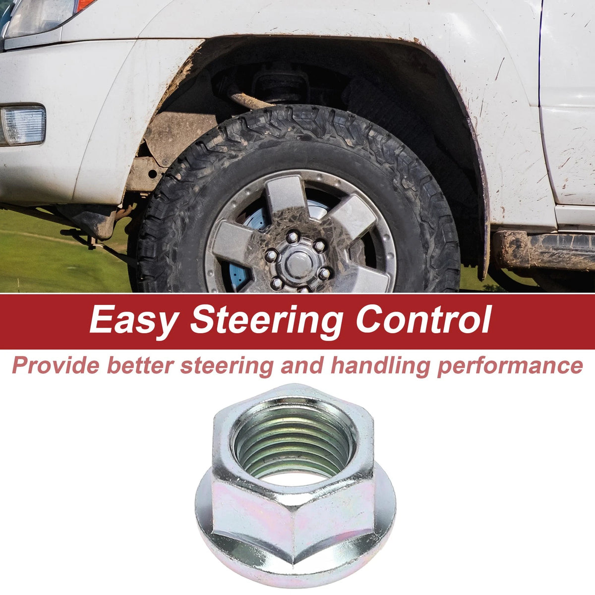 Camber Alignment Bolt Cam Plate Nut for Toyota Land Cruiser (1998-2021)