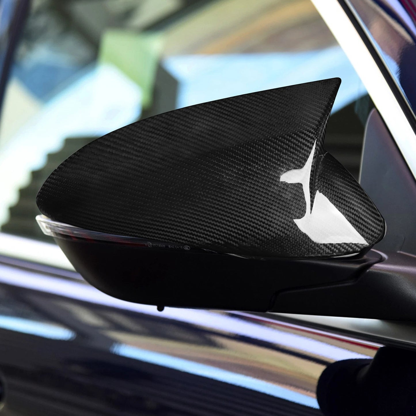 Carbon Fiber Side Mirror Covers for Alfa Romeo Stelvio (2017-2024)