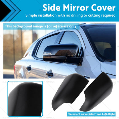 Mirror Cover Housing Cap for Ford Ranger PX MK PX2 MK2 PX3 MK3 Raptor (2011-2023)