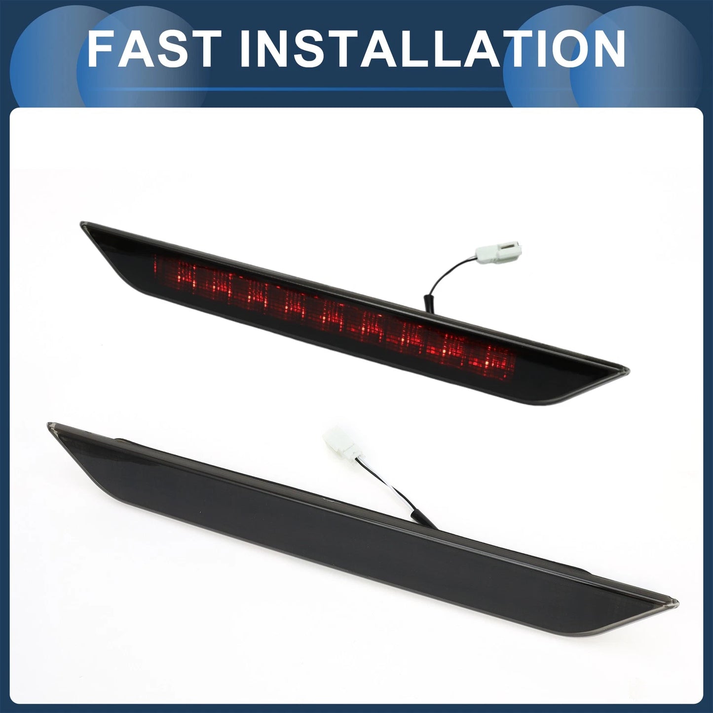 LED Third Brake Light for Nissan X-Trail T31 (2008-2013) Black Housing