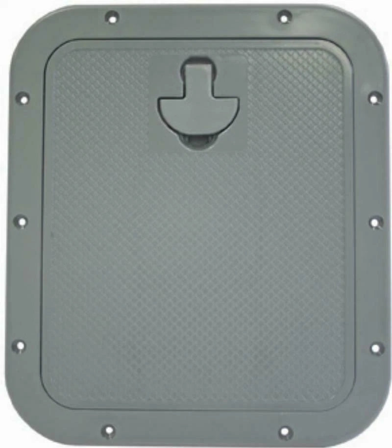 Access Hatch Caravan RV Boat Nuova Rade Removable Lid 356x310 Grey