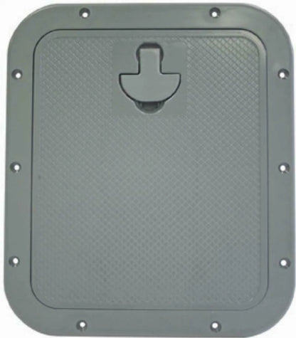 Access Hatch Caravan RV Boat Nuova Rade Removable Lid 356x310 Grey