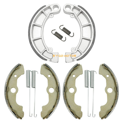 2 x Front/Rear Brake Shoes with Springs for Honda Foreman (1998–2004)