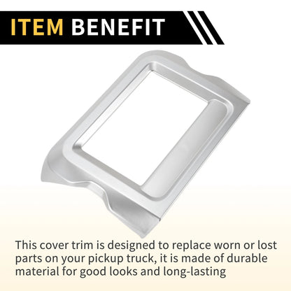 GPS Navigation Panel Trim Cover for Jeep Wrangler JL JLU (2018-2023)