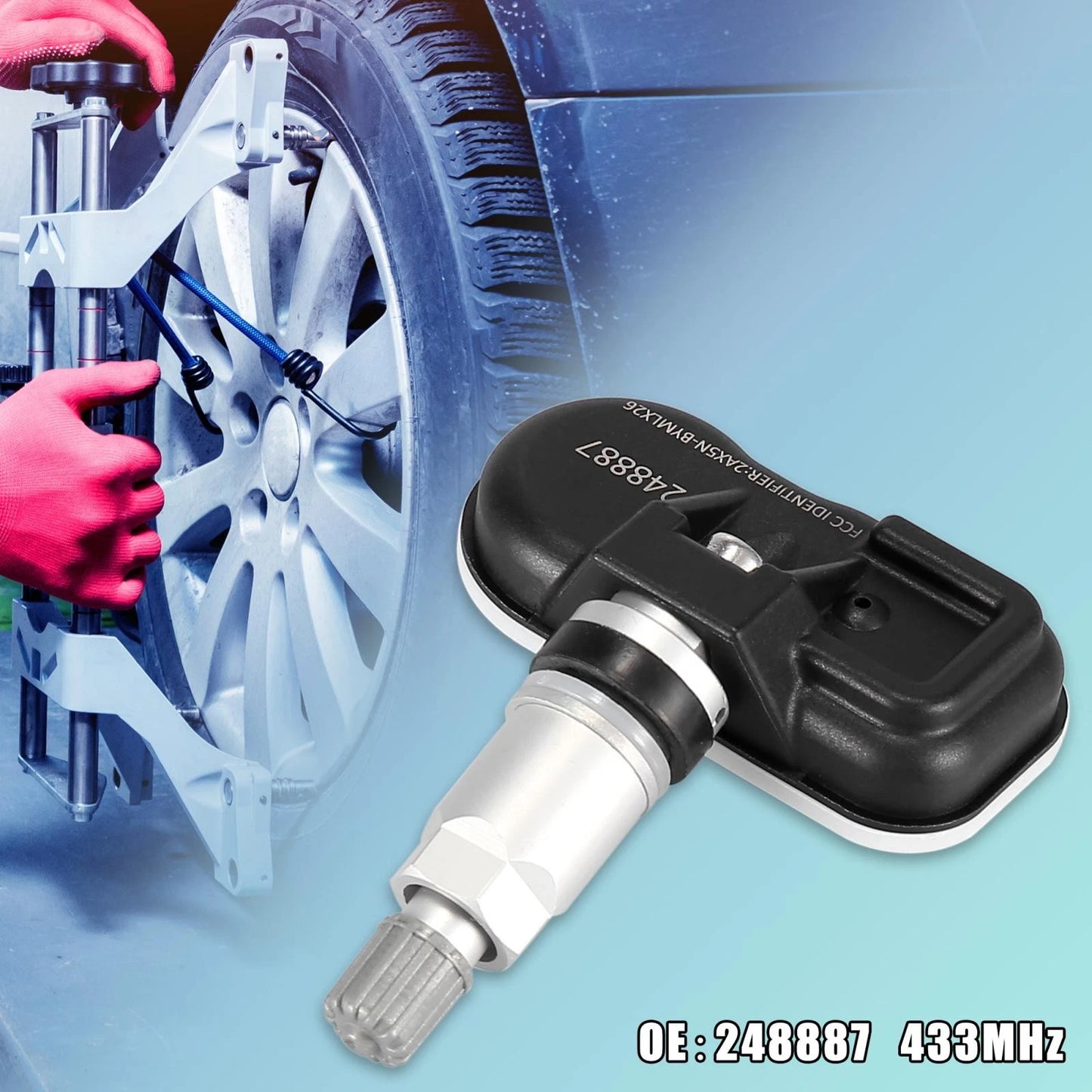 TPMS Tire Pressure Sensor Replacement for Porsche Cayman (2009-2012)