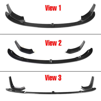 Carbon Fiber Bumper Diffuser Lip Spoiler for 2015-2020 BMW F80 M3 F82 M4