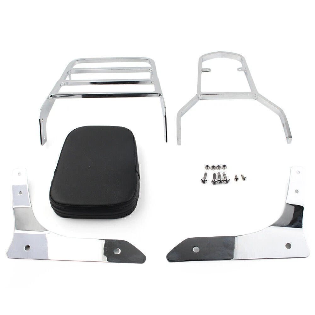 Backrest Sissy Luggage Rack for Yamaha Stryker 1300 XVS1300 (2011-2017)