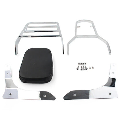 Backrest Sissy Luggage Rack for Yamaha Stryker 1300 XVS1300 (2011-2017)