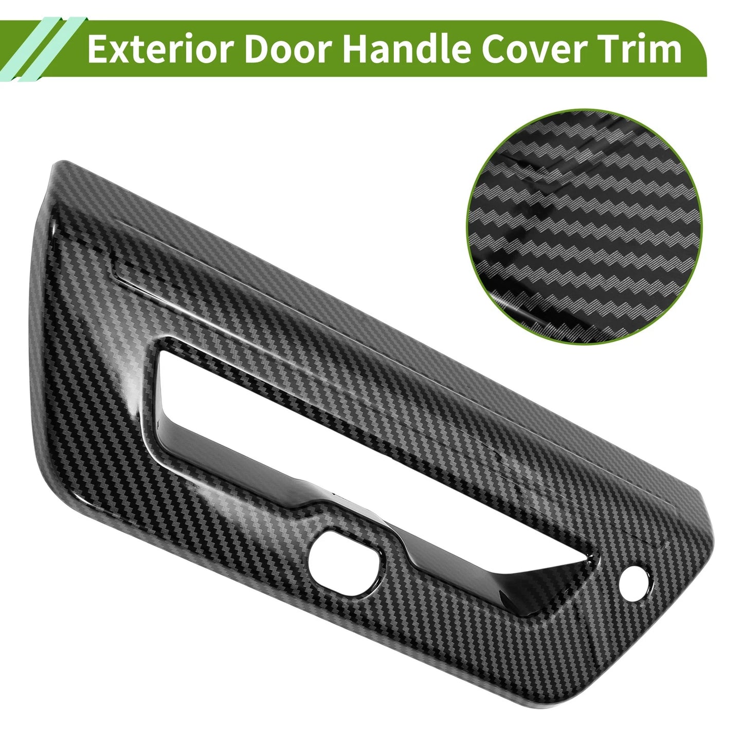 Exterior Trim Tailgate for Ford F150 Black ABS (2015-2020)