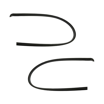 Roof Drip Door Rubber Seal Pair Fits Nissan Navara D21 Pickup UTE 1986-97 EBDE