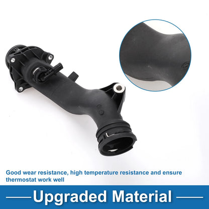 Engine Coolant Thermostat Housing for Mercedes-Benz E550 S550 (2012-2017)