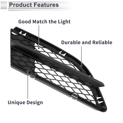 Front Right Fog Light Grill for BMW 335i (2008-2012) - 1 x Quality Replacement