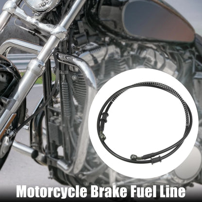 Braided Brake Clutch Oil Hoses / 130cm 10mm 28 Degree / for Motorcycle