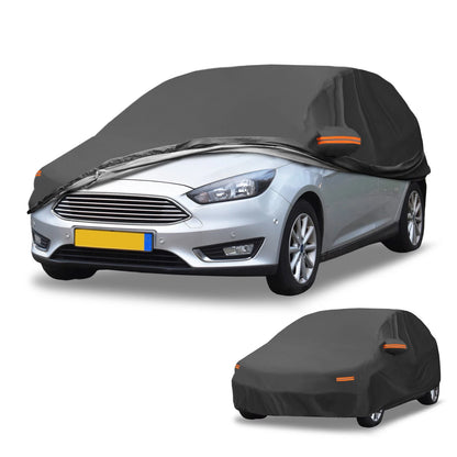 Waterproof All Weather Car Cover with Reflective Straps for Ford Focus (2000-2023)