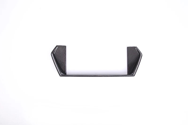 Carbon Fiber Center Console LCD Screen Cover Trim For Lamborghini URUS 2018-2022