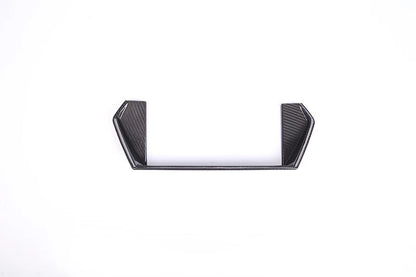 Carbon Fiber Center Console LCD Screen Cover Trim For Lamborghini URUS 2018-2022