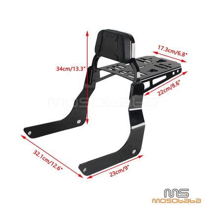 Luggage Rack Sissy Bar Kit for Harley 114 FXFBS (2018-2025)