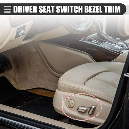 Left Seat Track Cover Switch Bezel for Buick Enclave (2009–2017)