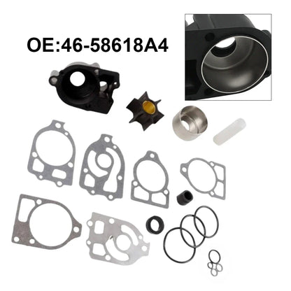 Boat Maintenance Impeller Kit for Mercury 40-60HP, 46-96148Q8 Compatibility