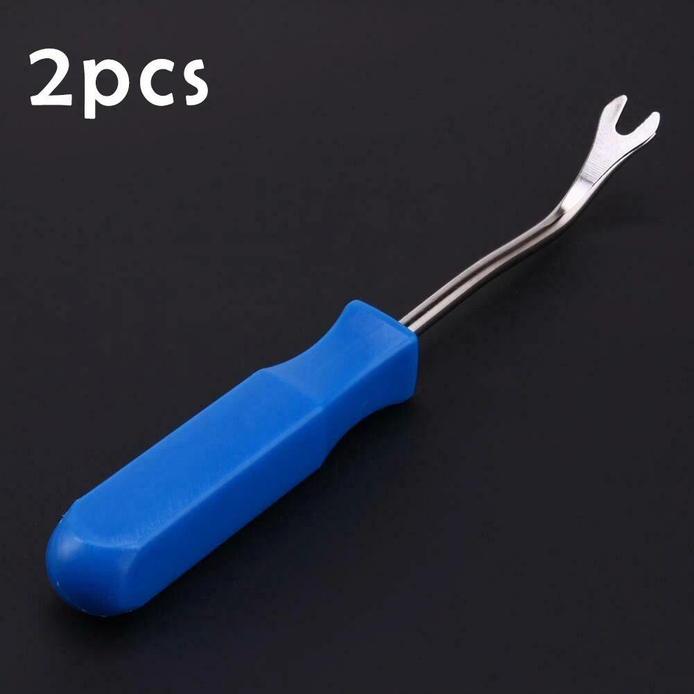 Puller Open Pry Car Removal Tool 2 x 8.07inch Blue Car Door for Universal Car