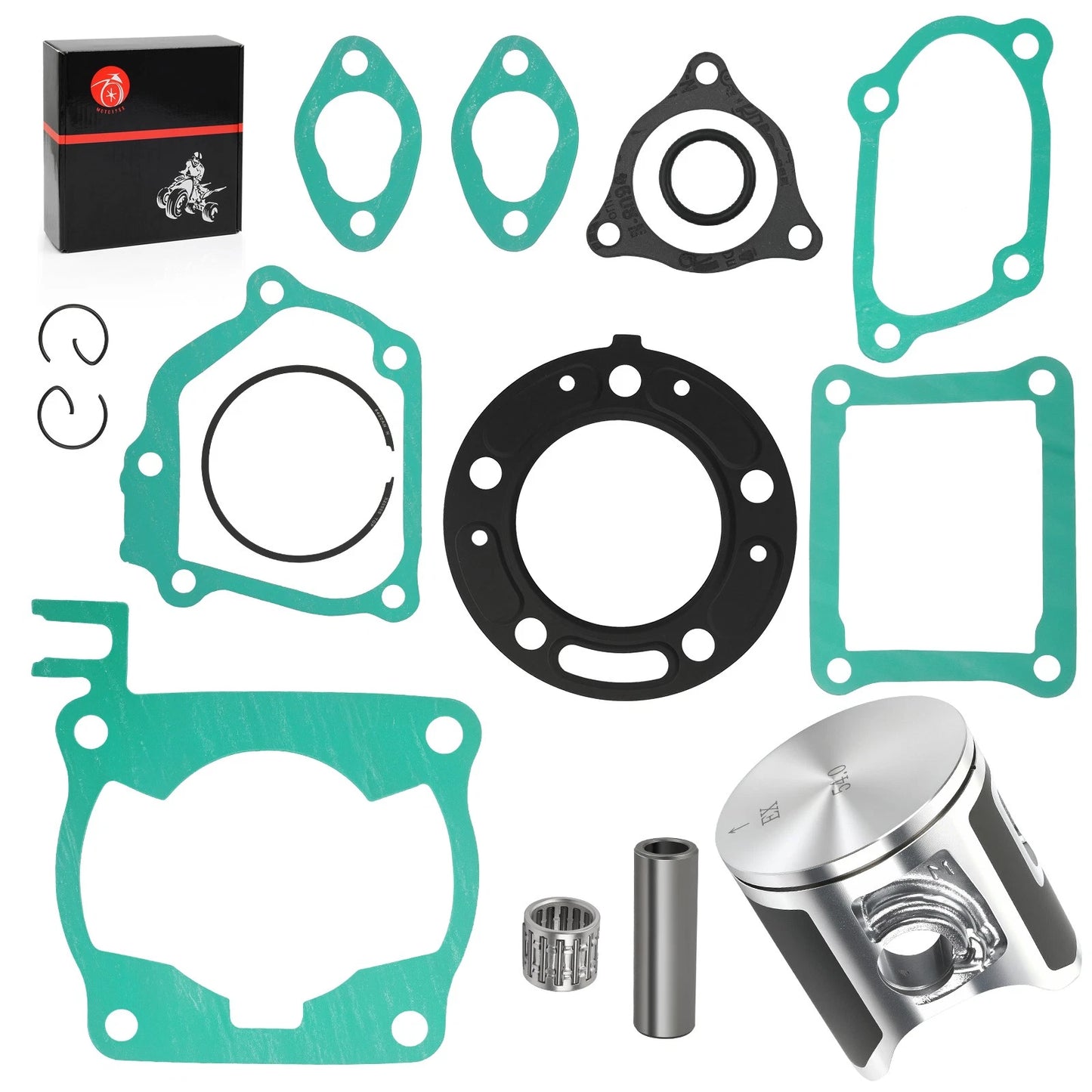 Rebuild Kit 54mm Piston Ring Needle Bearing Gasket for Honda CR125R (1992–1999)