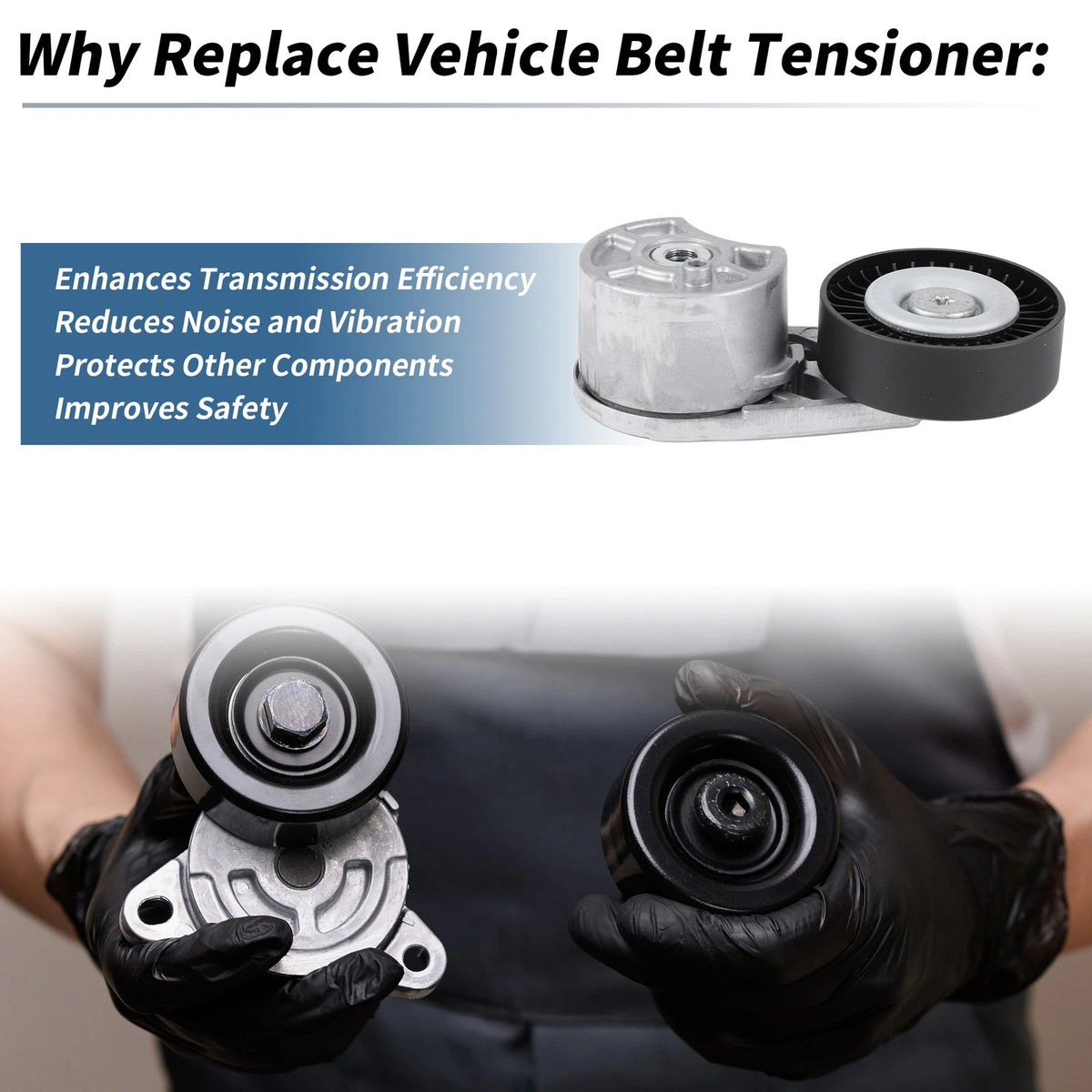 Belt Tensioner for Ford Tourneo 2.0 (2015-2020) 1 Pc