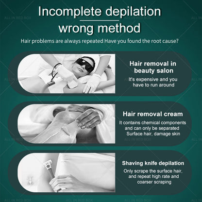 IPL Laser Hair Remover for Body - 5 Energy Levels, 2 Modes
