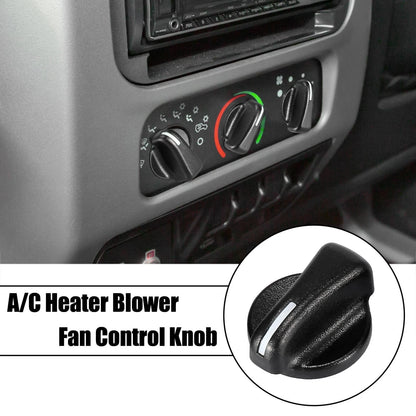 A/C Heater Blower Fan Control Knob for Jeep Wrangler (1995-2005)