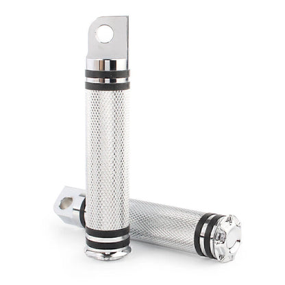 Billet Aluminum CNC Male Mount Foot Pegs for Harley