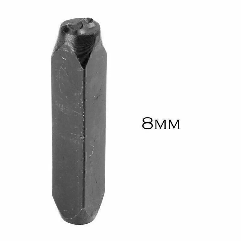 3mm-12.5mm Letter Punch Set for Crafting - Alpha Carbon Alloy Steel (2023)
