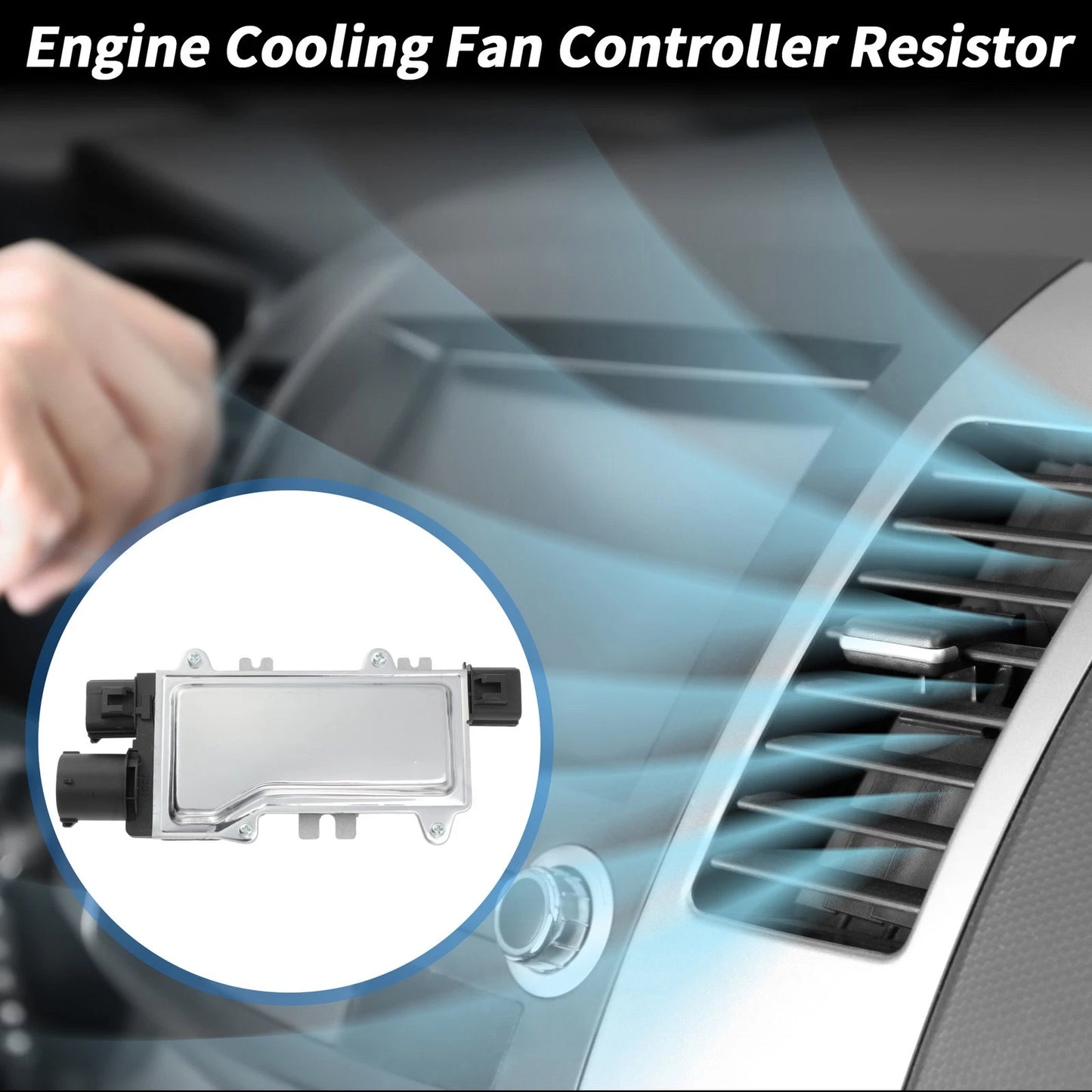 Engine Cooling Fan Control Module for Ford Flex, Fusion, Taurus (2009-2019)