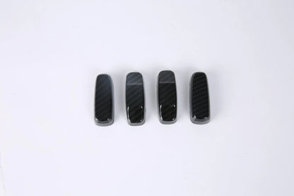 Carbon Fiber Seat Adjust Button Cover Trim for Range Rover Velar (2018-2023)