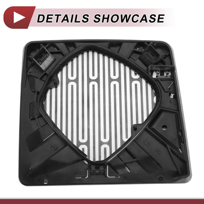 Heated Left Driver Side Tow Mirror Glass for Ford F250 (2005-2023)