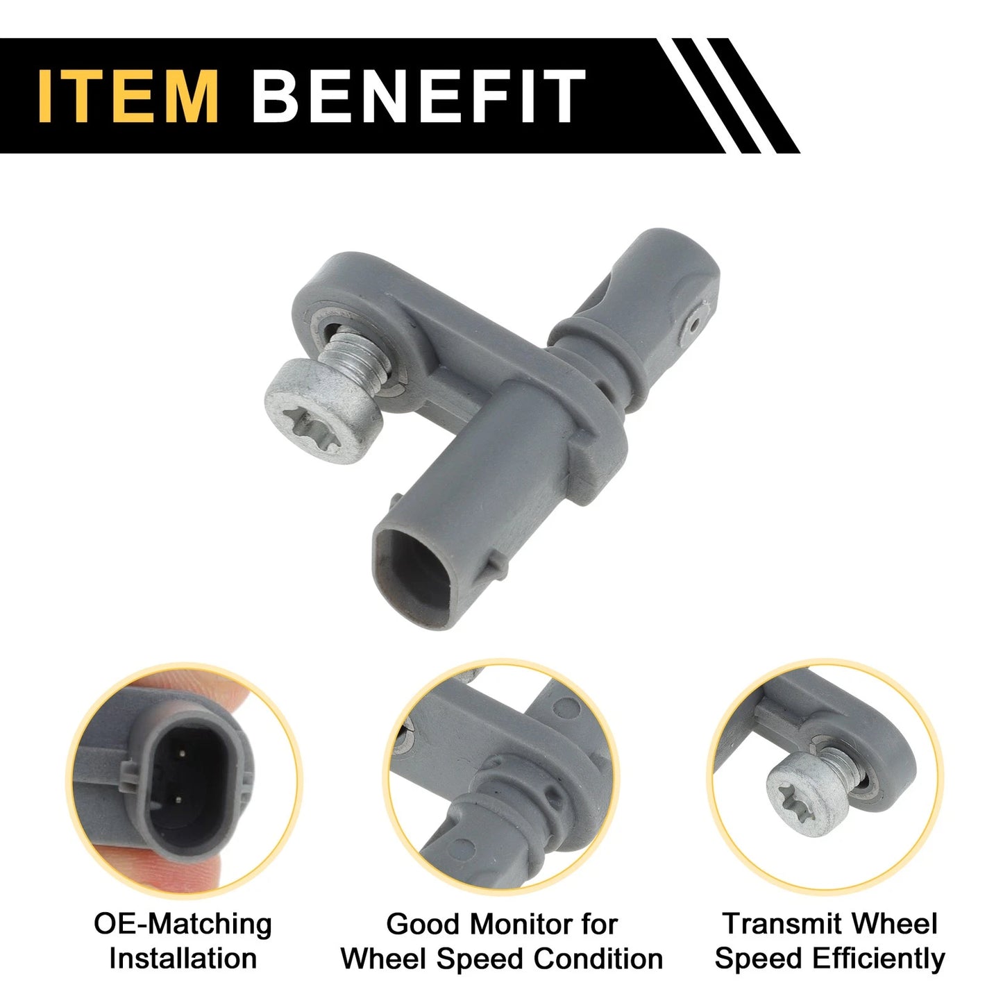 ABS Wheel Speed Sensor for Peugeot 308 (2016-2023) 1 Pc