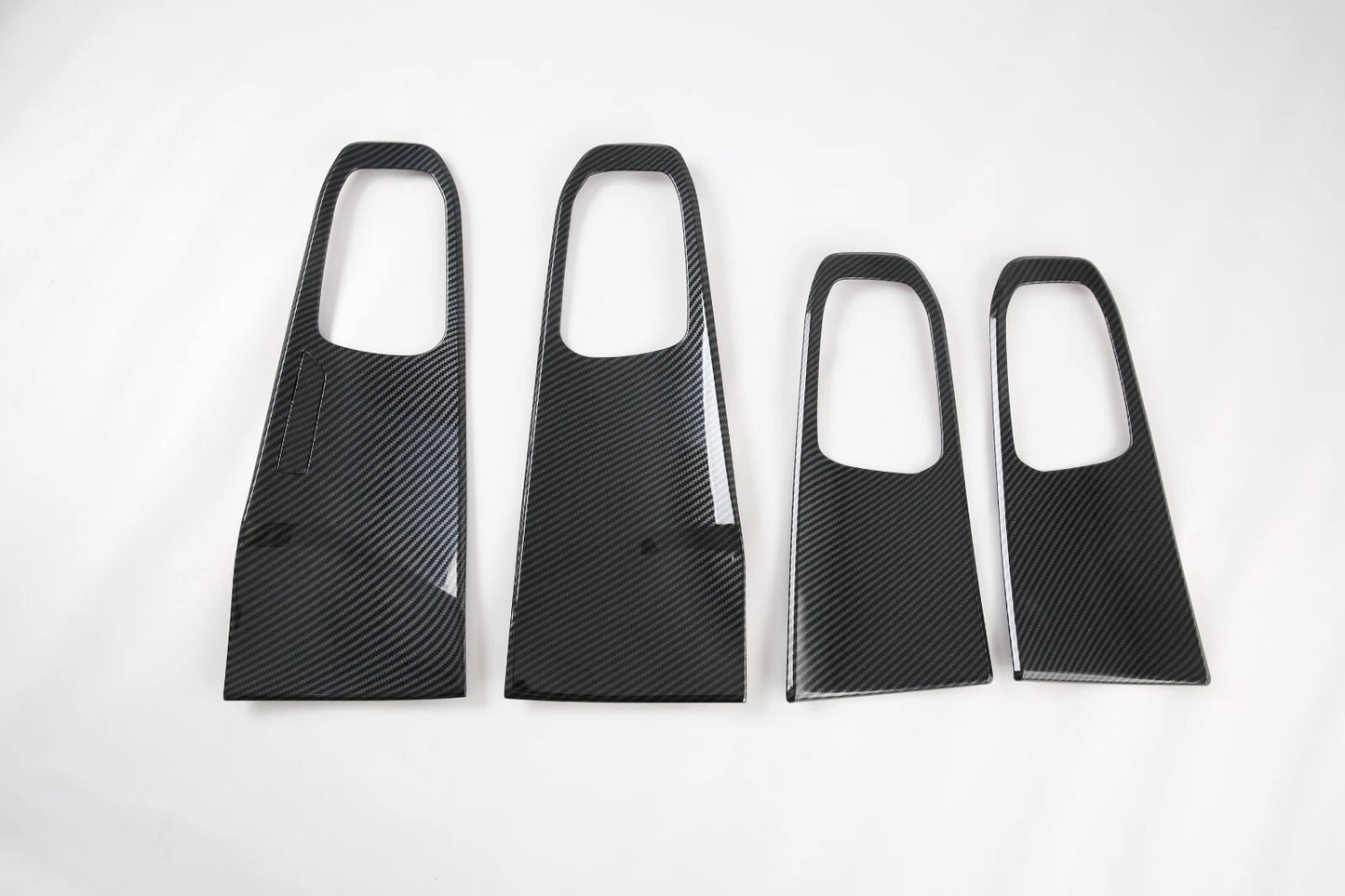 ABS Carbon Fiber Inner Door Handle Frame Cover Trim for Kia Sorento (2021-2023)