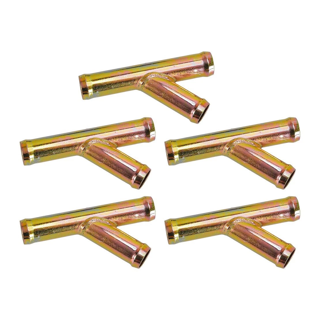 5 x 3/4" Heater Hose Fitting for Y Wye Coolant Pipe Connector Adapter