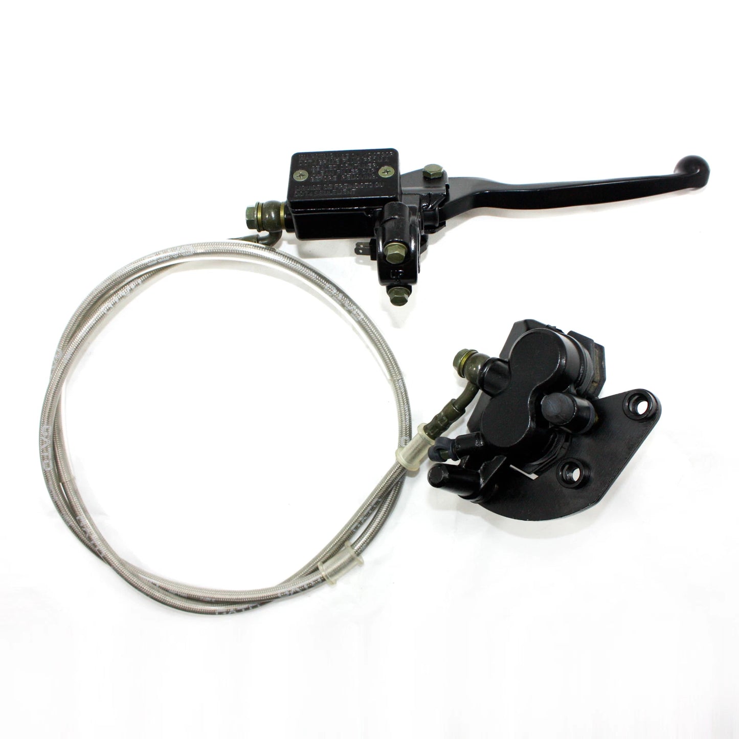 Hydraulic Front Disc Brake Caliper System + Pads for 150cc 250cc PIT Dirt Bike