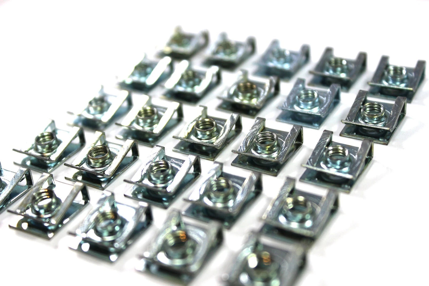 25x / M5 / Fairing Spring Clip, Spire Nuts Panel Fasteners for Motorcycle