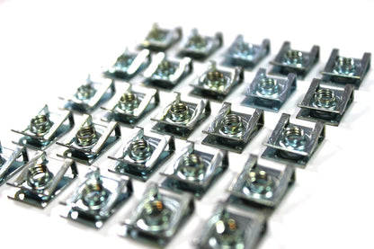 25x / M5 / Fairing Spring Clip, Spire Nuts Panel Fasteners for Motorcycle