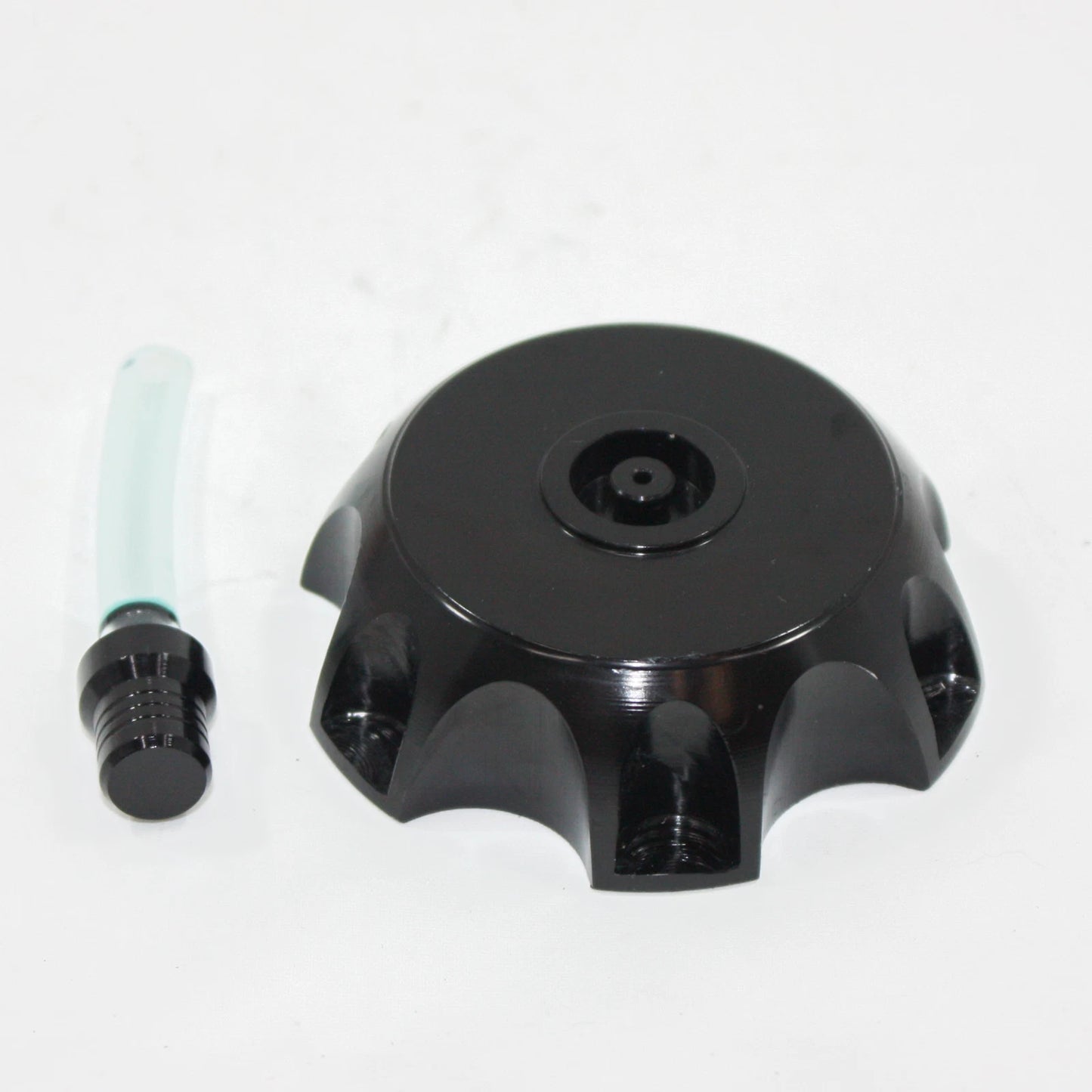 BLACK Alloy Gas Fuel Tank Cap + Breather for 110cc 125cc PIT Trail Dirt Bike