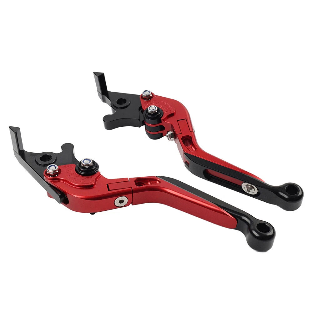 Folding Extendable Brake Clutch Levers for Daytona 675 Street Triple RX (2013-2016)