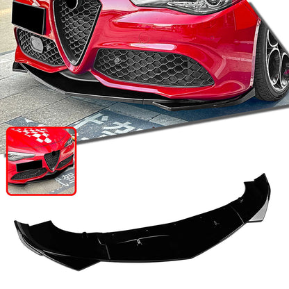Front Spoiler Lip Splitter Kit for Alfa Romeo Giulia (2015-2024)