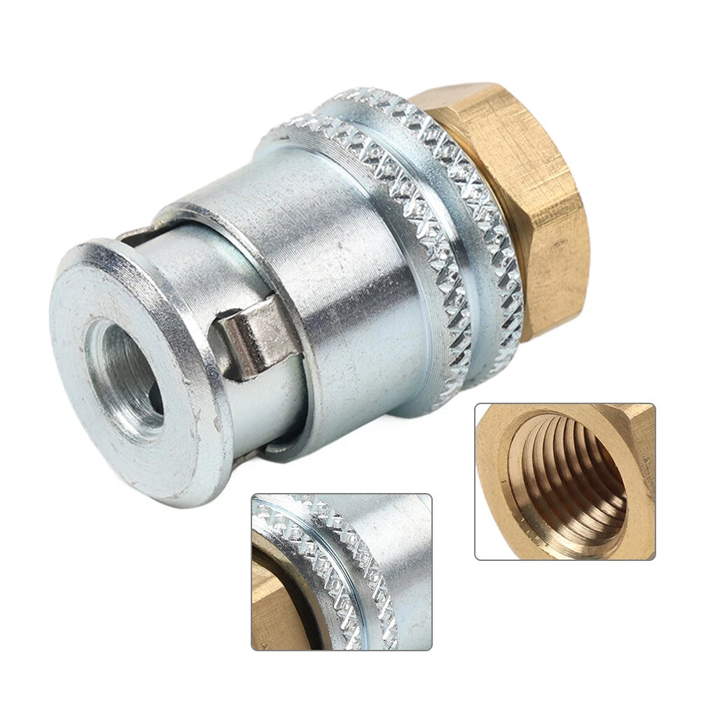 Lock on Air Chuck for Large Bore Valve Heavy Duty Tire Chuck (Fits Various Models)