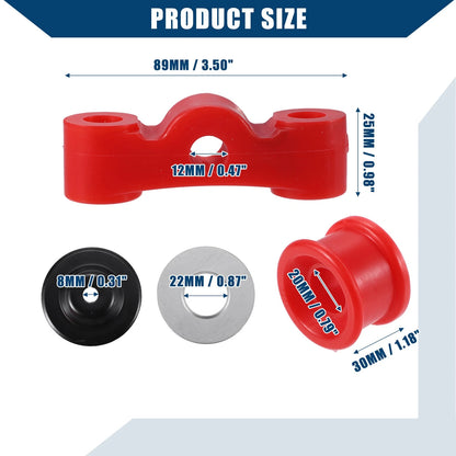 Suspension Bushing & Shift Linkage Hardware for Honda Civic CRX (1984-1991)