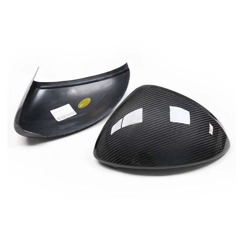 Real Carbon Fiber Stick-on Side Mirror Cover for Porsche Cayenne 2018-2022
