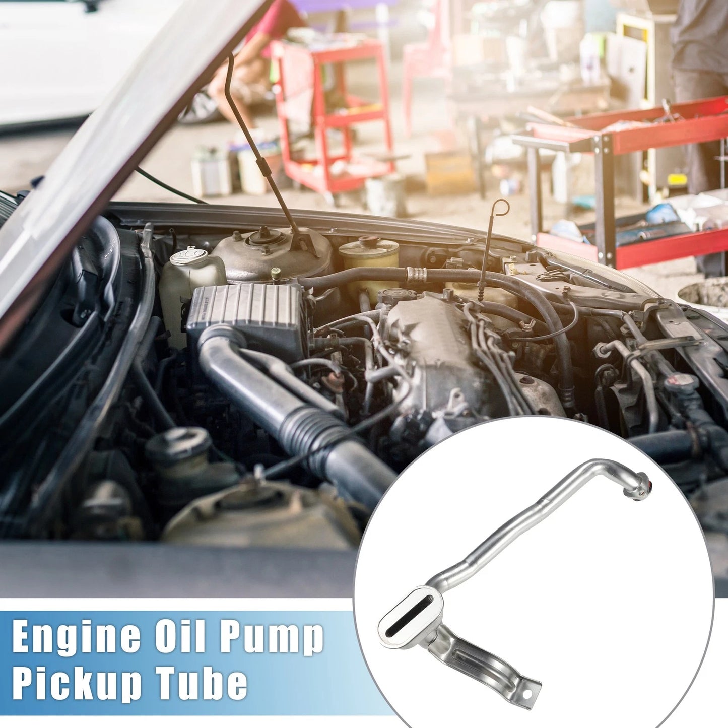 Engine Oil Pump Pickup Tube Metal for Chevrolet Camaro (1998-2002)