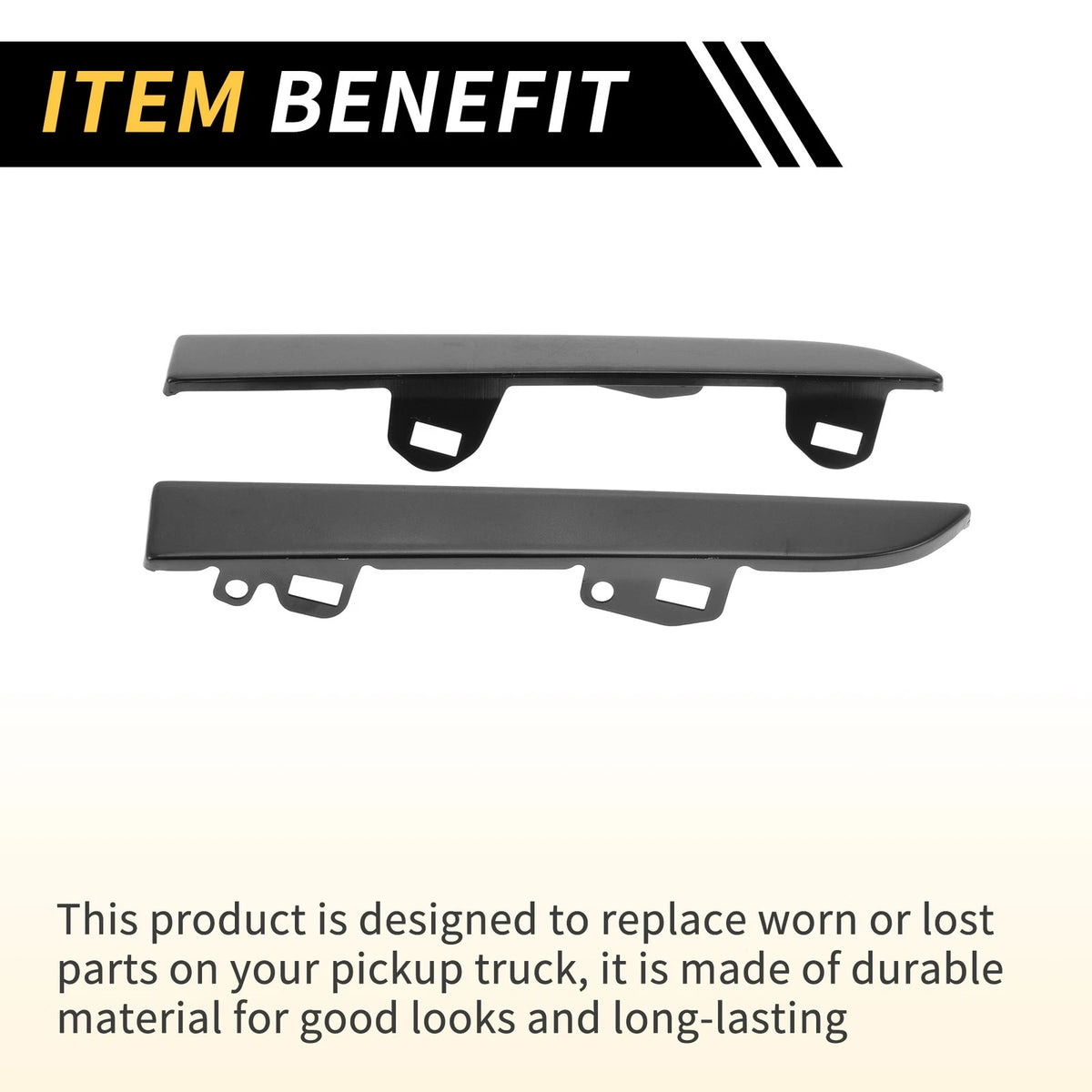 Front Bumper Grille Headlight Filler for Toyota Tacoma (2001-2004)