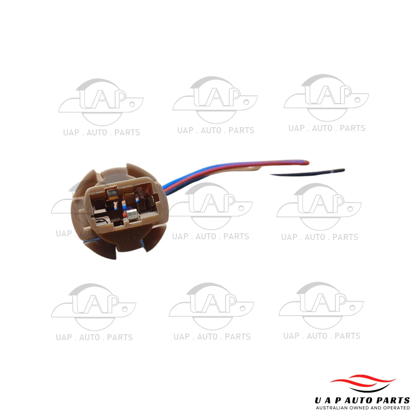 2 x Wedge Light Globe Socket Connector For Dual Filament Globe