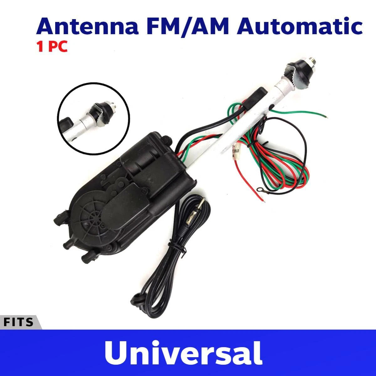 Antenna FM/AM Automatic Electric Power Radio Pillar Universal Car Pickup D08